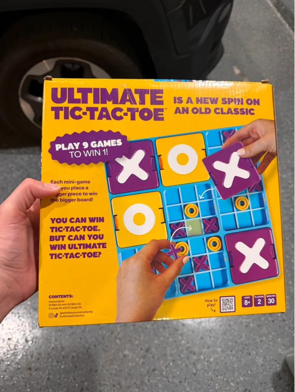 Relatable Ultimate Tic-Tac-Toe Board Game